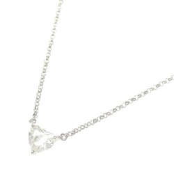 Dây chuyền kim cương PT900/PT850 0.787CT K SI2 hình trái tim - Hàng hiệu Authentic 871861