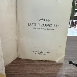 Tuyển tập lưu Trong lư  775835