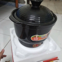 Nồi nấu chậm sứ tráng men bằng điện 4l 532157