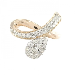 Nhẫn kim cương K18PG/K18WG 0.418CT 671443