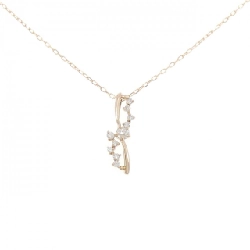 K18PG Dây chuyền kim cương 0.20CT - Hàng hiệu Chính hãng