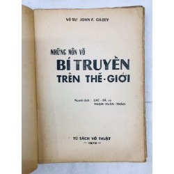 Những môn võ bí truyền trên thế giới - Võ sư John F. GilBey 128428