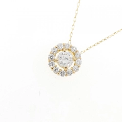 K18YG Dây chuyền kim cương 0.37CT - Hàng hiệu Chính hãng 858695