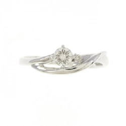 Nhẫn kim cương K18WG 0.15CT 672917