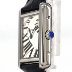 Cartier Tank Solo - Chỉ số Animation W5200018 SS Quartz - Hàng hiệu Chính hãng 881135
