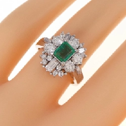 Nhẫn Emerald PT900 0.57CT 672324