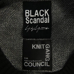 Nón len BLACK Scandal Yohji - Hàng hiệu Authentic 902421