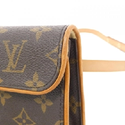 Túi đeo hông Louis Vuitton Monogram Pochette Florentine S M51855+M67304 609491