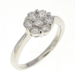 Nhẫn kim cương PT 0.50CT - Hàng hiệu Authentic