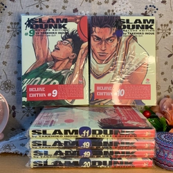 Manga Slam Dunk 9, 10, 11, 19, 20, 1 bìa, Unseal Obi, 99%