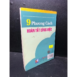 9 phương cách hoàn tất công việc 2008 mới 80% ố (kỹ năng) HPB.HCM3012 58901