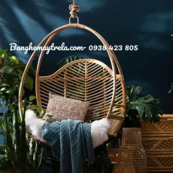 Xích đu treo trần bằng mây tự nhiên 728310