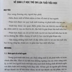 GIÁO TRÌNH SINH LÝ HỌC TRẺ EM LỨA TUỔI TIỂU HỌC 759127