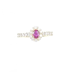 Nhẫn ruby K18YG 0.23CT 672028