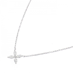 Dây chuyền kim cương hoa PT900/PT850 0.50CT - Hàng hiệu Chính hãng 856172