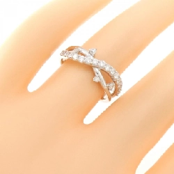 Nhẫn kim cương K18WG 0.50CT 671185