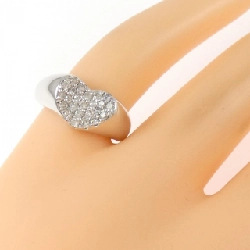 Nhẫn hồng ngọc K18WG hình trái tim đính đá kim cương 0.31CT - Hàng hiệu Chính hãng 851901