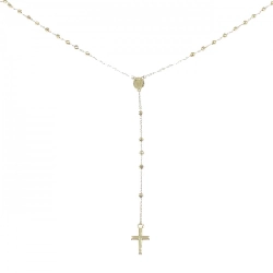 Dây chuyền chéo 750YG - Hàng hiệu Authentic