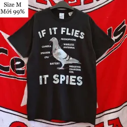 Áo phông nam cộc tay màu đen size M 994211