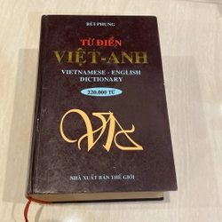 TỪ ĐIỂN VIỆT - ANH, 220.000 TỪ, BÌA CỨNG, XUẤT BẢN 1998 525327