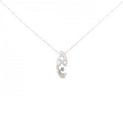 K18WG Dây chuyền kim cương 0.06CT - Hàng hiệu Chính hãng