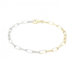 K18YG/K18WG Vòng tay - Hàng hiệu Chính hãng 872701