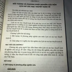 Lịch sử Các học thuyết Kinh tế  762001