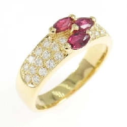 Nhẫn Ruby Nữ Hoàng - Hàng hiệu Authentic