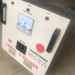 Máy biến áp 3 pha 10KVA transformer 380V-220V chính hãng 711444