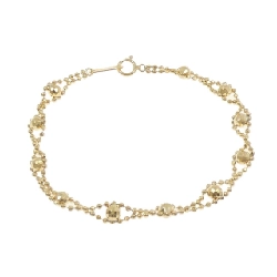 K18YG Vòng tay - Hàng hiệu Chính hãng 871937