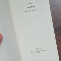 Truyện ngắn Balzac (siêu hay) - Vĩnh Biệt 1025902