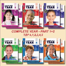 Sách Tiếng Anh - Combo 2 cuốn - Complete Year, Grade K,1,2,3,4,5 cho bé 21785