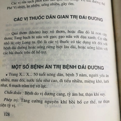 ẨM THỰC TRỊ BỆNH ĐÁI ĐƯỜNG - 152 trang, nxb: 1999 - Giá: 40k 532176