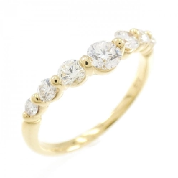 Nhẫn kim cương K18YG 0.55CT