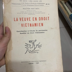 LA VEUVE EN DROIT VIÊTNAMIEN