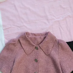 Áo Dạ Tweed Hàn 562207