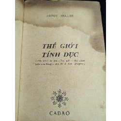 Thế giới tính dục - Henry Miller ( bản dịch Hoài Lãng Tử )