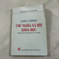 Giáo trình chủ nghĩa xã hội khoa học 1010749