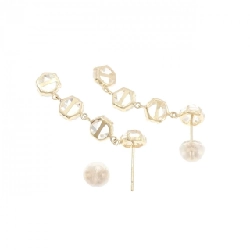 K10YG Bông tai Topaz Trắng - Hàng hiệu Chính hãng 866405