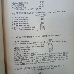 PHƯƠNG PHÁP LUYỆN THIẾT SA CHƯỞNG THIẾU LÂM - HÀNG THANH 993800