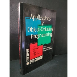 (TẶNG BOOKMARK) Applications of Object-Oriented Programming (bìa cứng) mới 80% bẩn bìa, ố nhẹ Lewis J. Pinson & Richard S. Wiener RBK2104 NGOẠI VĂN