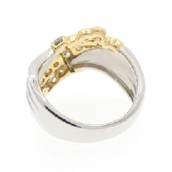 Nhẫn kim cương PT900/K18YG 1.00CT - Hàng hiệu Authentic 854736