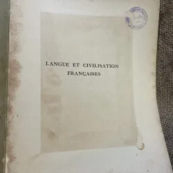 Cours de Langue et de Civilisation Françaises (tập II). Tác giả: G. Mauger. 997287