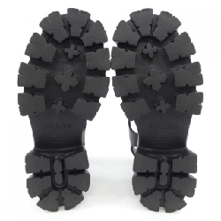 Giày sandal monolith logo tam giác PRADA 1X853M bằng cao su 660540