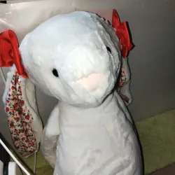 Thỏ bông trắng to 90cm 974702