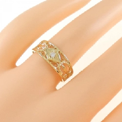 Nhẫn kim cương K18YG 0.03CT 670151