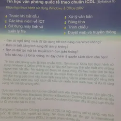 Tin học văn phòng quốc tế theo chuẩn ICDL 688245
