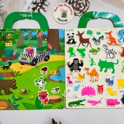 Set sticker tiếng Hàn cho bé 504945
