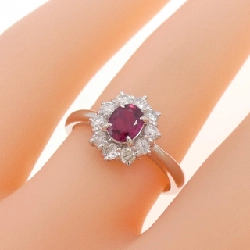 Nhẫn Ruby PT900 0.39CT 667701