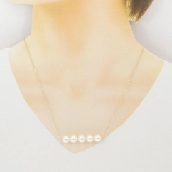 K18YG Ngọc trai Akoya Dây chuyền - Hàng hiệu Chính hãng 856678